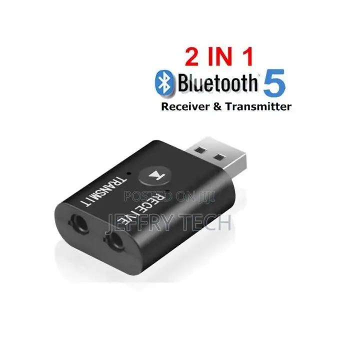 Bluetooth 5.0 Usb Wireless Adapter – 2-in-1 Audio Transmitter Rec