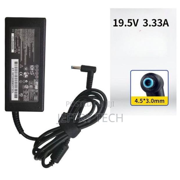 Hp Laptop Charger Power Adapter T-Q117 M4 65w Blue Tip With Pin Compat