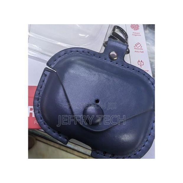 Airpods Pro Protective Leather Case – Anti-Fall Shockproof Cover With - thumbnail 2