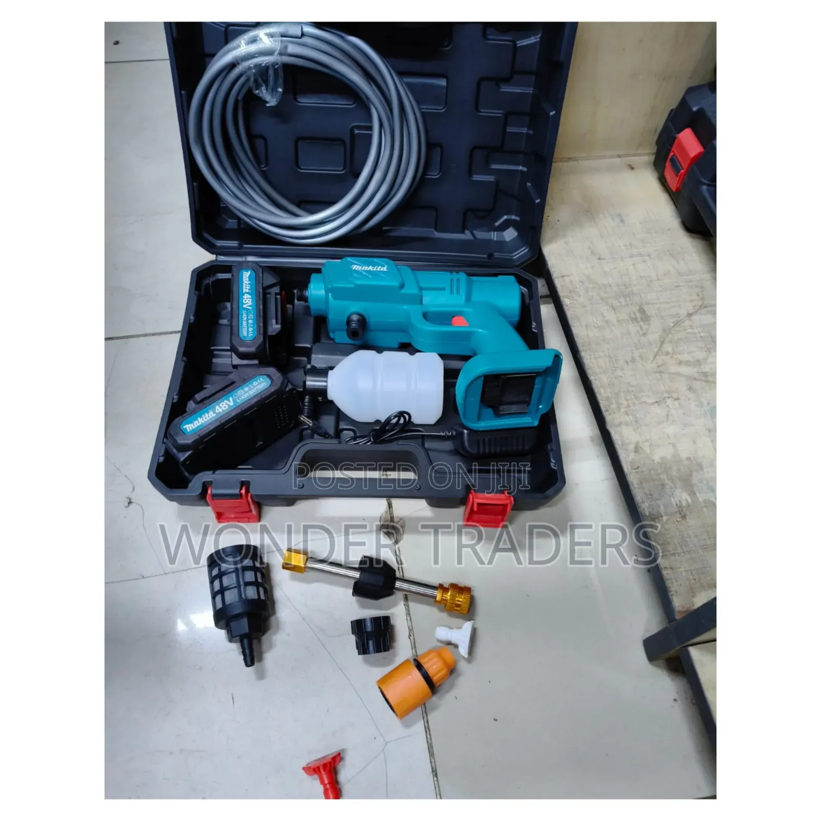 Cordless Carwash Machine/Makita 88v Cordless Carwash 
2 Batteries
