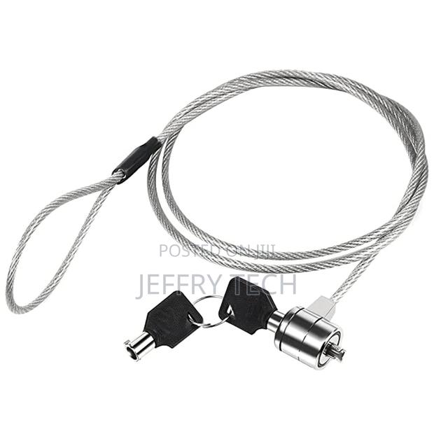 Security Safe Lock Alloy Metal Cable Anti-Lost Chain Wire for Laptop