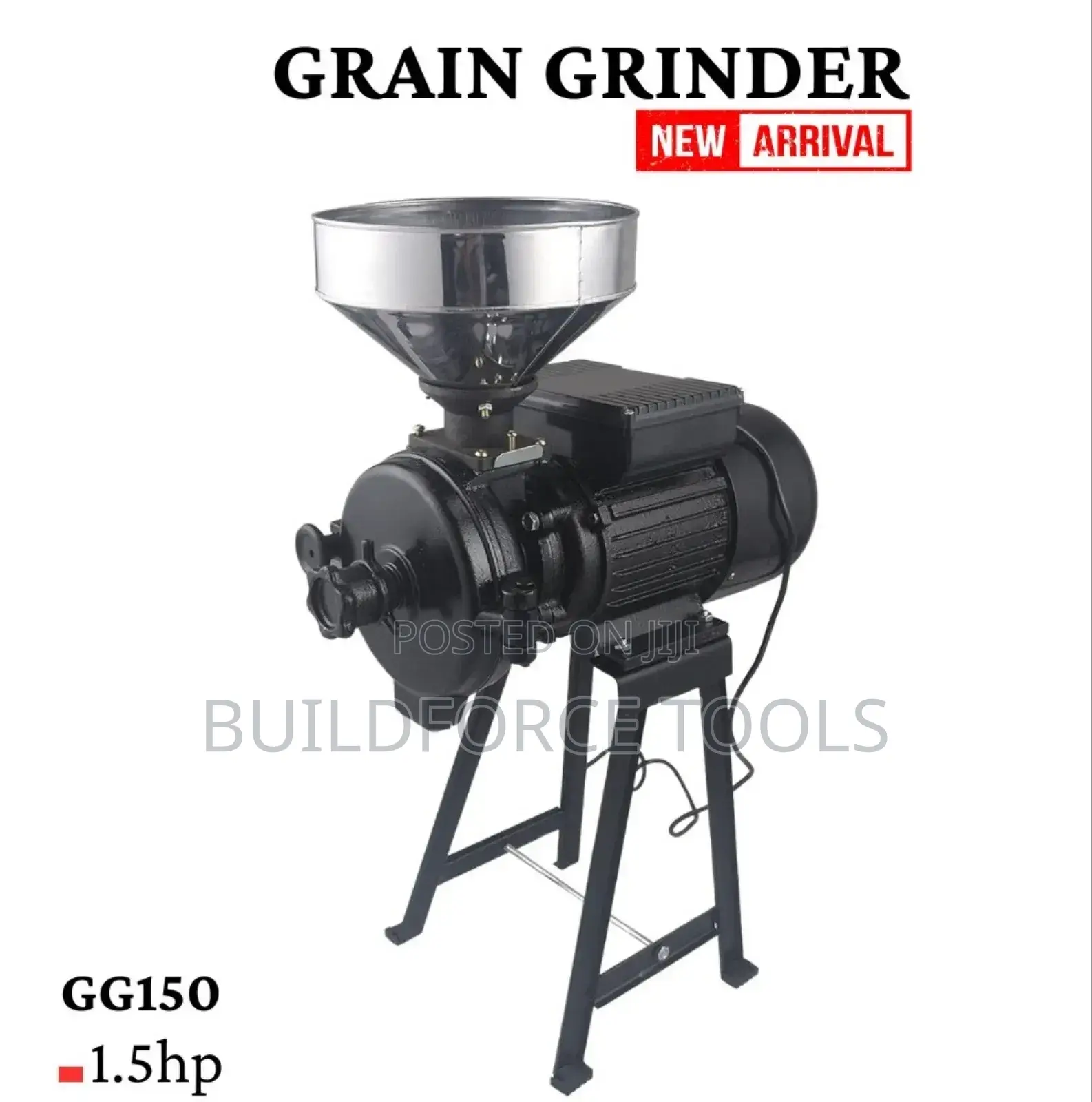 Grain Grinder Gg150 With 1.5hp Motar