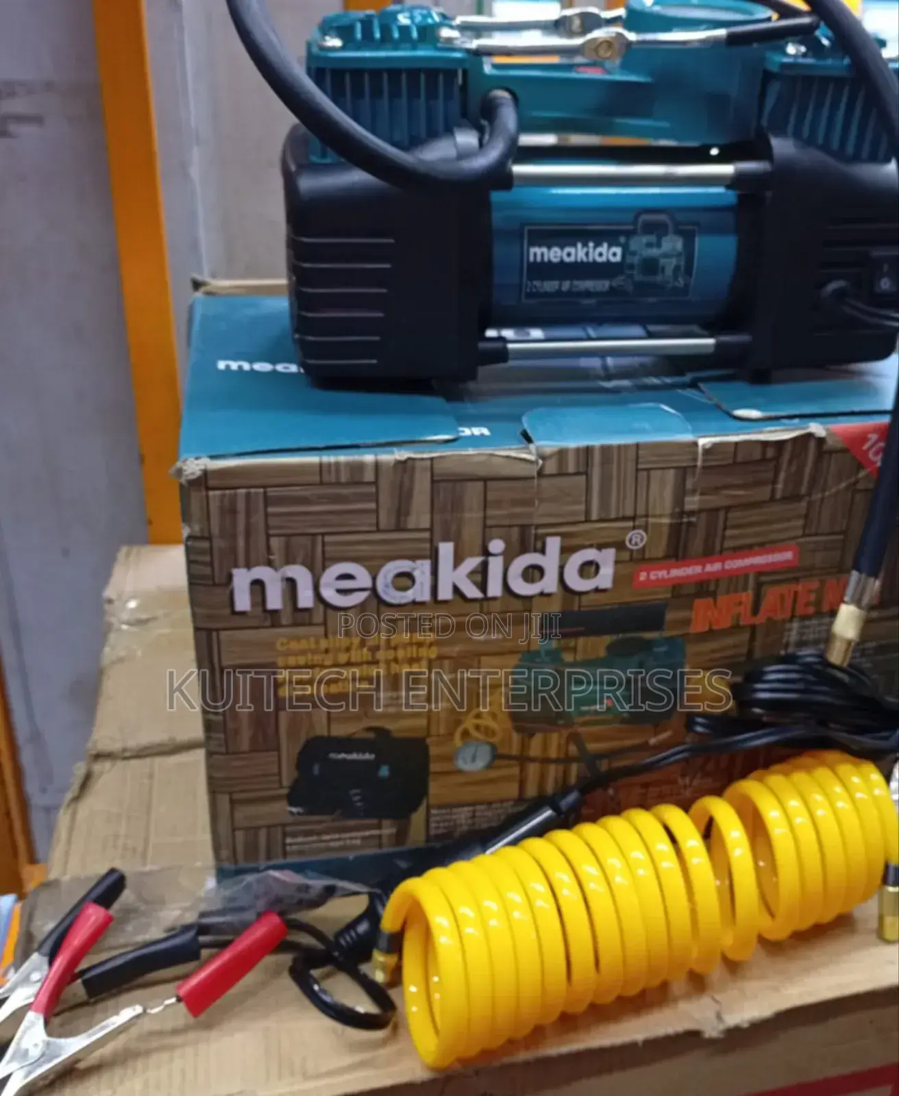Portable Air Compressor Machine 2cylinder Meakida