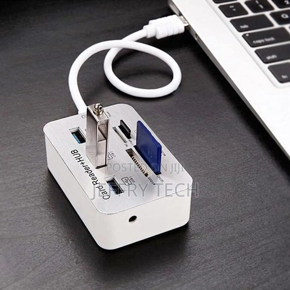 7 in 1 Usb 3.0 3.1 and 3 Ports Usb Hub Combo Ms/ M2/ Sd/Tf Card Reader