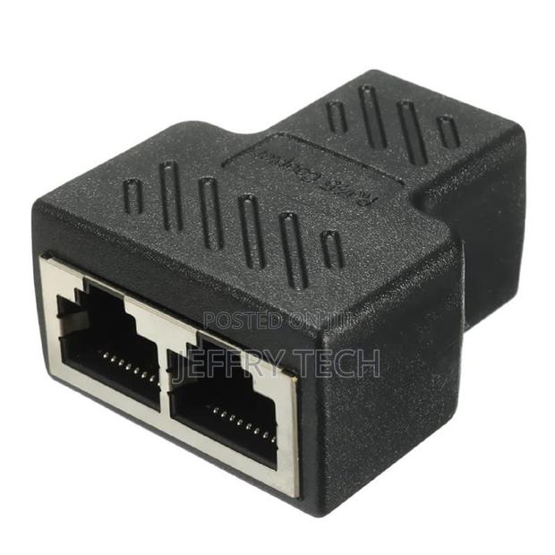 Ekraj Rj45 Coupler Cat 7 Cat6 Cat5e Ethernet Cable Extender Adapter Fe - main view