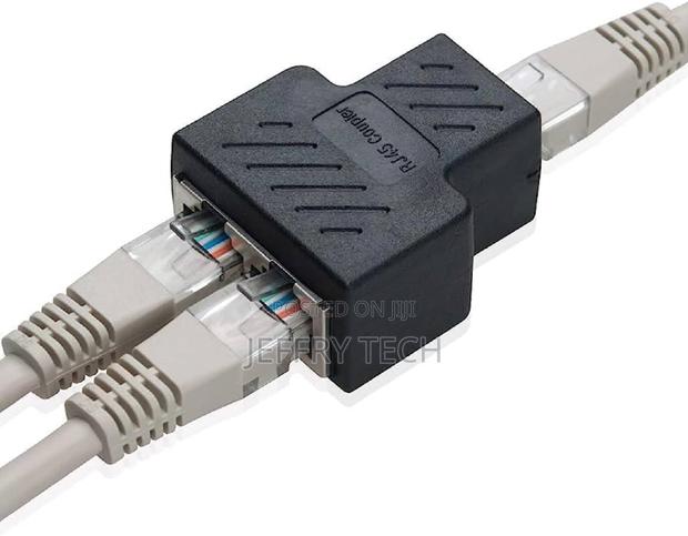Ekraj Rj45 Coupler Cat 7 Cat6 Cat5e Ethernet Cable Extender Adapter Fe - thumbnail 3