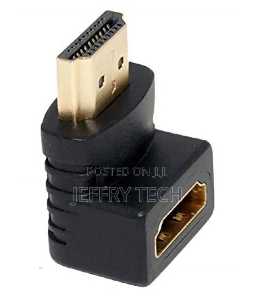 Hdmi Male to Female Converter Connector Adapter 90 Degree L Shape For