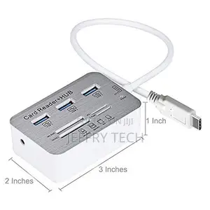7 in 1 Type C Combo Card Reader Hub, Upto 10 GBPS Ultra Fast Speed, F