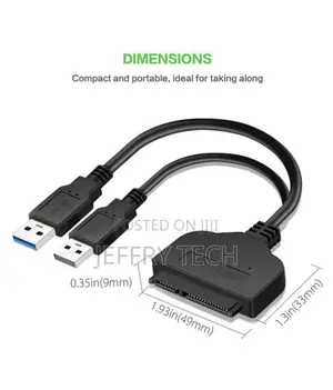 Usb 3.0 to Sata Converter Cable for 2.5 Inch Hard Drive HDD SSD Laptop