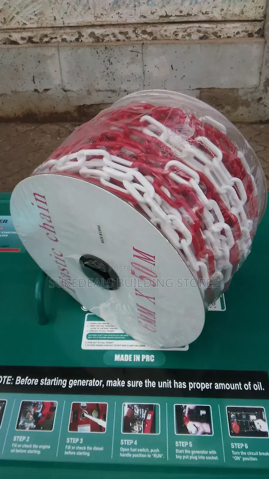 Plastic Barrier Chain