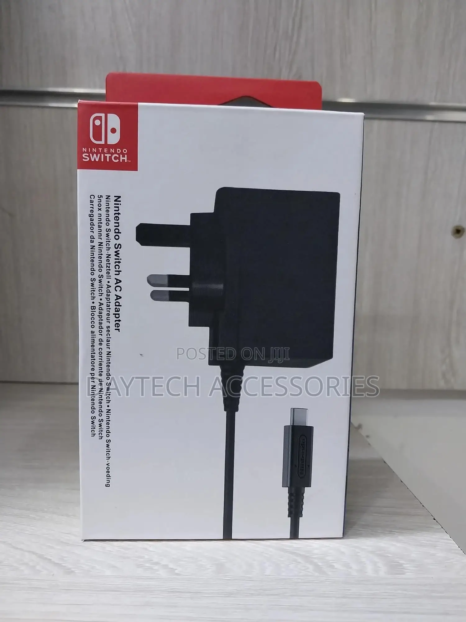 Nintendo Switch Ac Wired Adapter Charger.