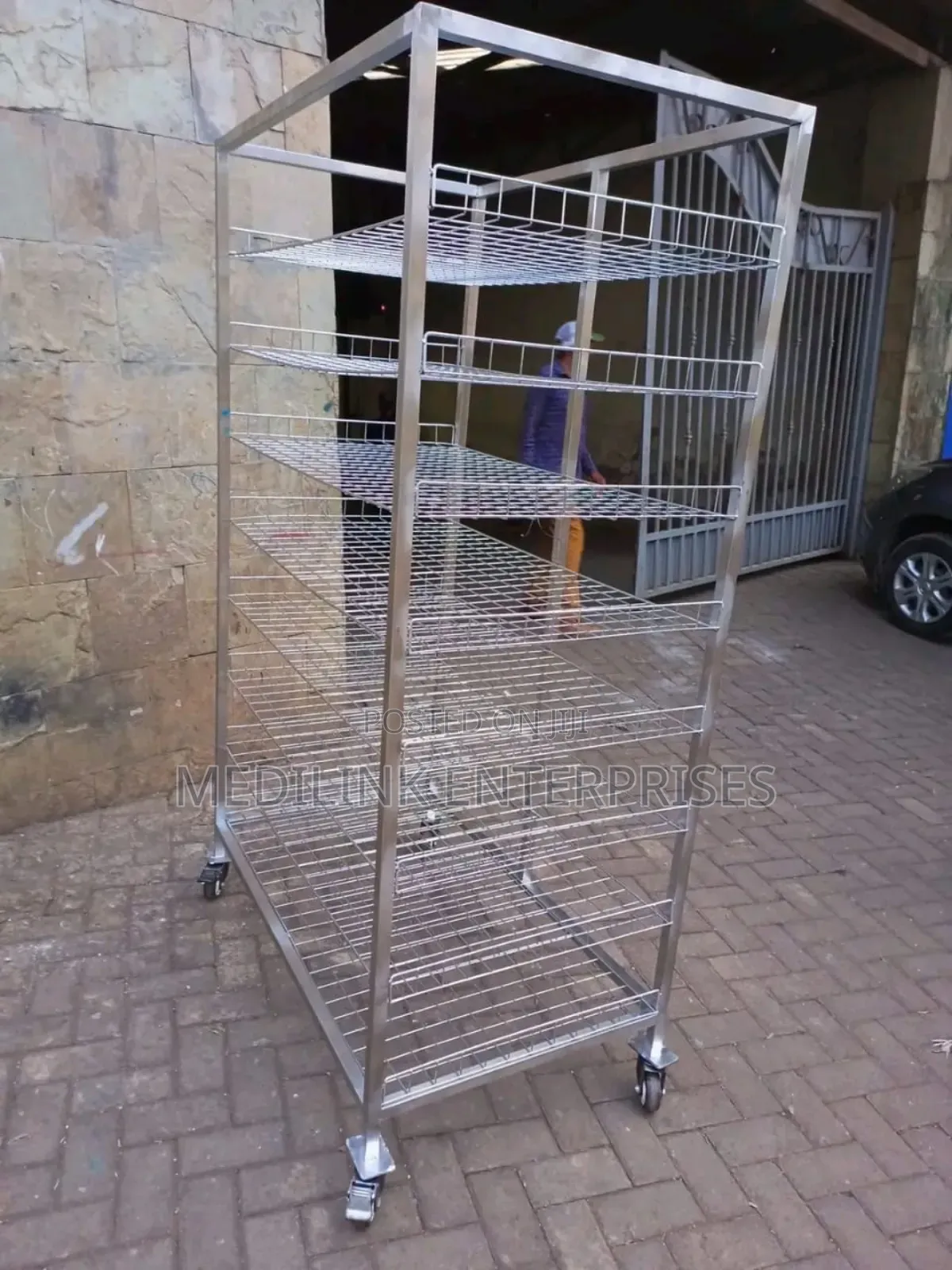 Movable Stainless Perforated Racks
