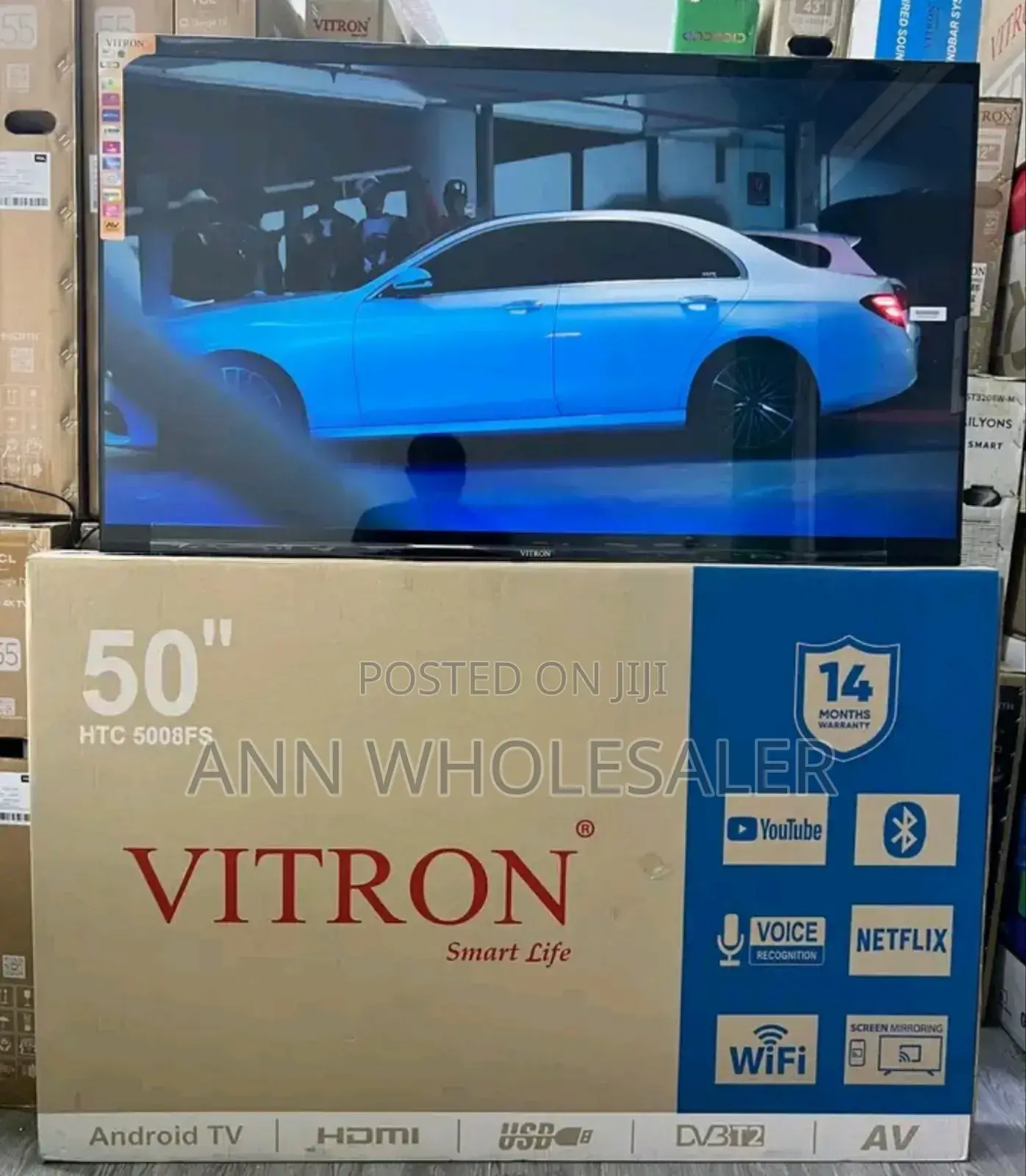 Vitron 50 Inch Smart Android Television