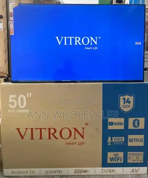 New Model Vitron 50 Inch Smart Android Tv