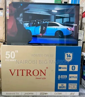 New Model Vitron 50 Inch Smart Android Tv