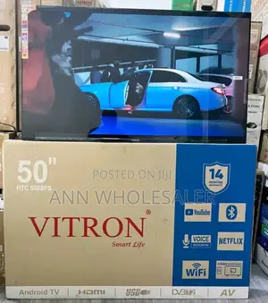 New Model Vitron 50 Inch Smart Android Tv