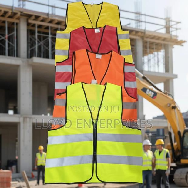 Construction Reflective Vests - main view