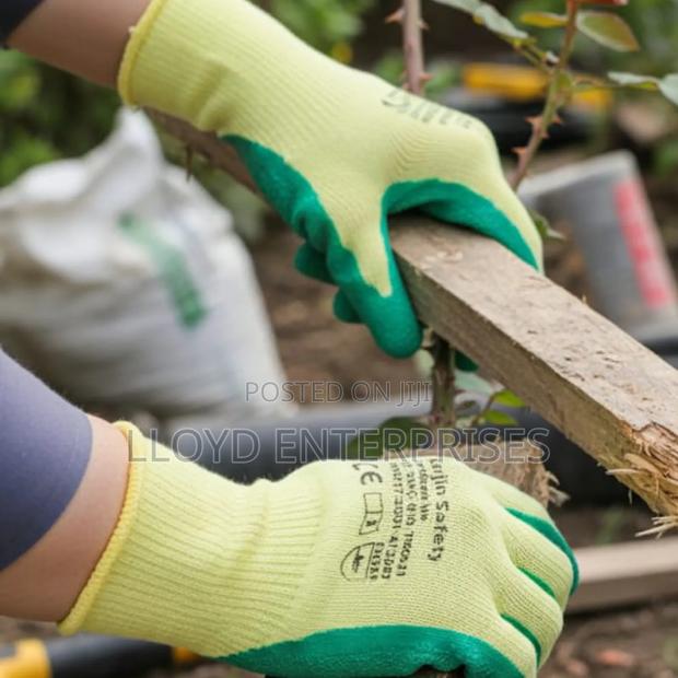 Korjin Yellow Safety Gloves - main view