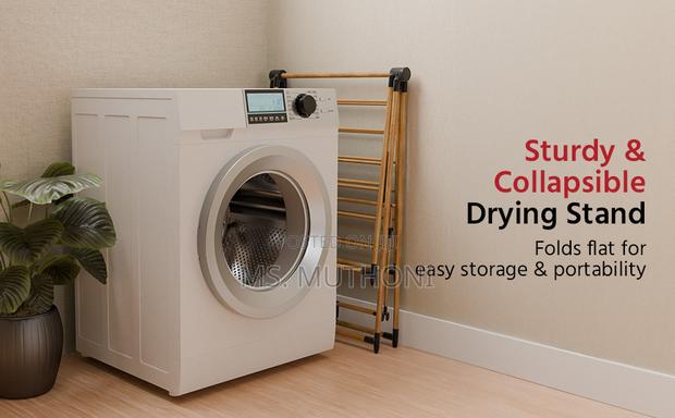 Medium Duty , Foldable Clothes Drying Rack - thumbnail 2