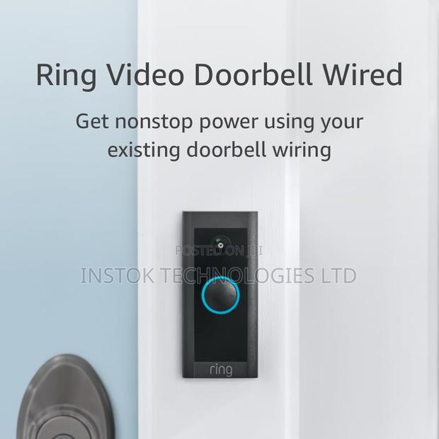 Ring Video Doorbell Wired by Amazon | Hd Video, Motion Detection, - main view