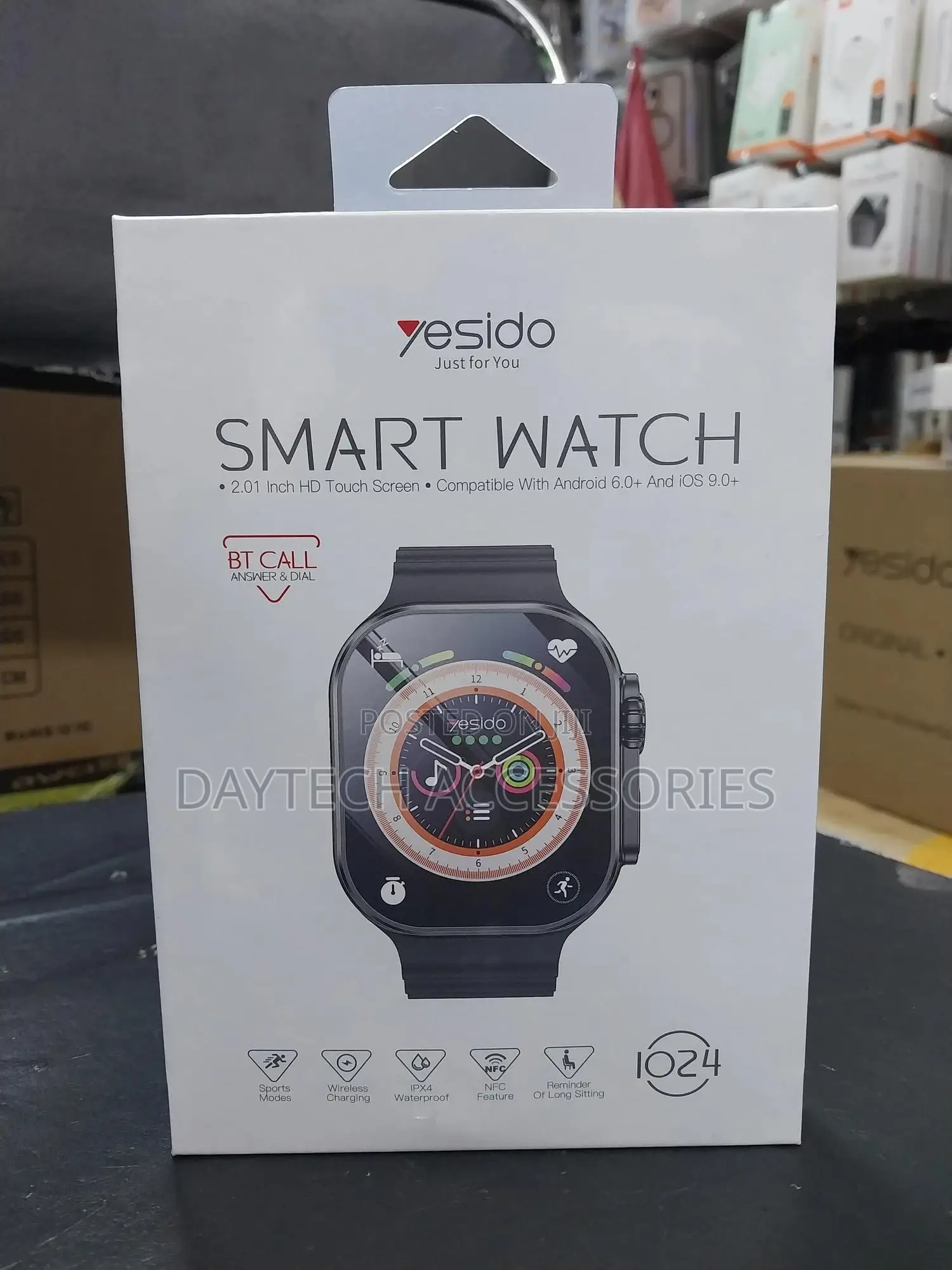 Io24 Yesido Smart Watch