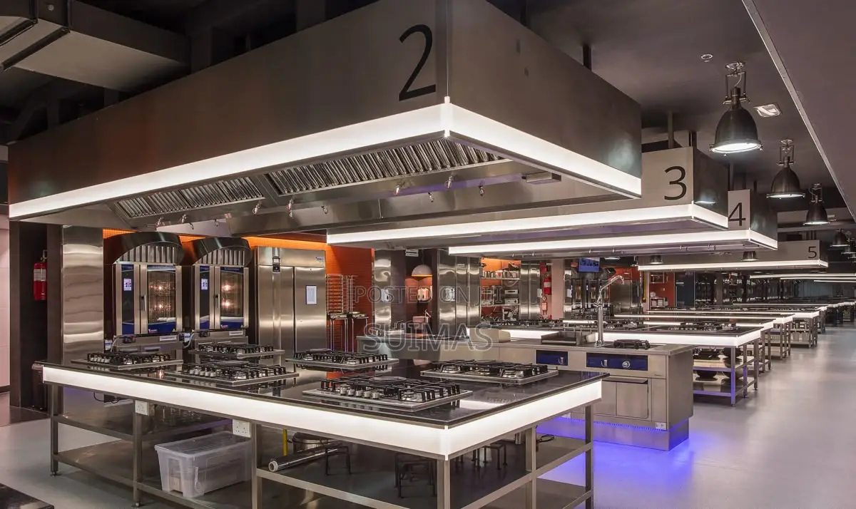 Stainless Steel Commercial Kitchen Hood Fabrication