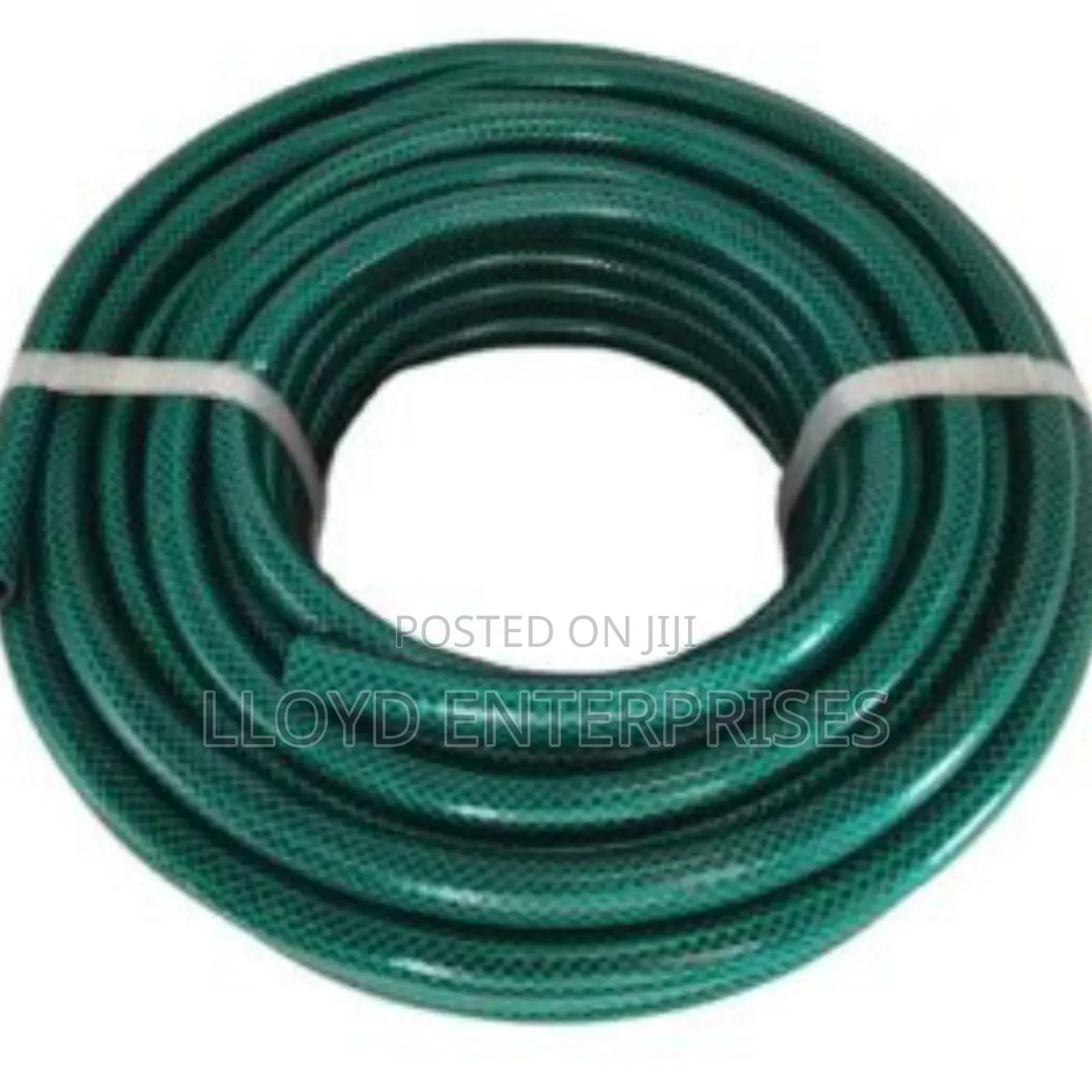 3/4 Inch by 15m Green Braided Hosepipe
