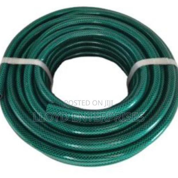 3/4 Inch by 15m Green Braided Hosepipe