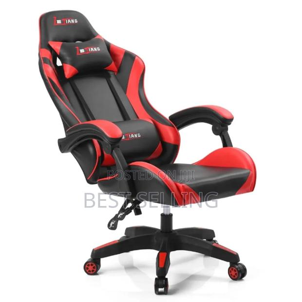 Red Black Gaming Chair - main view