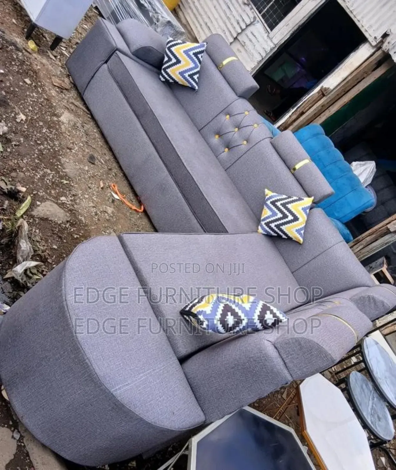 Quality Grey 6seater L Seater 1234 A Available For Sale