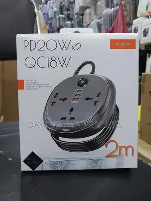 Moxom Mx-St25 6-in-1 Power Strip Socket.