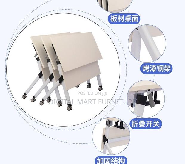 Modern 4 Leg Display Unity Employees Meeting Table - thumbnail 6