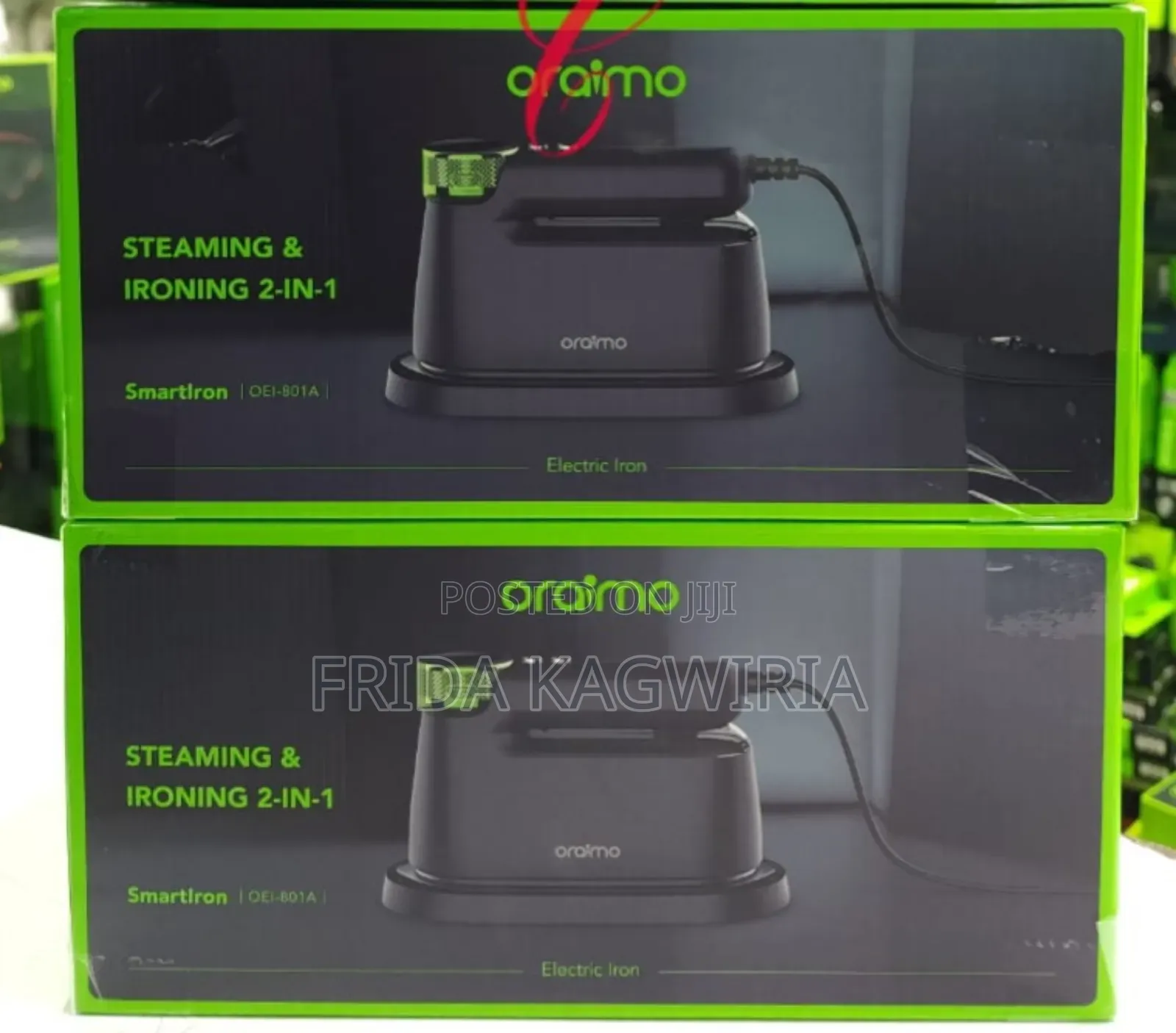 Oraimo 2 In 1 Electric Steaming And Ironing Box