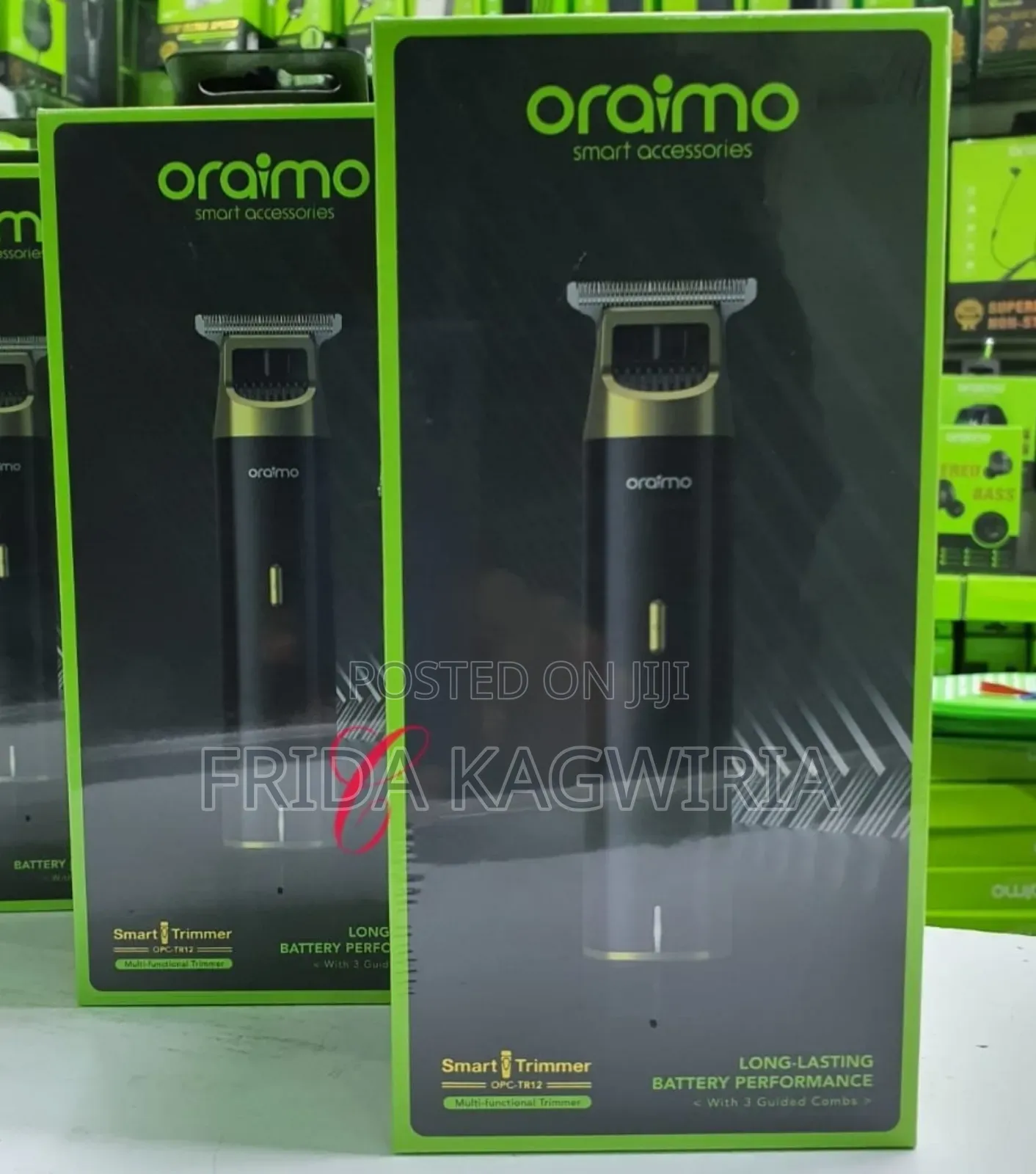 Oraimo Smart Trimmer 2 Multifunctional Trimmer With 3 Guided Combs