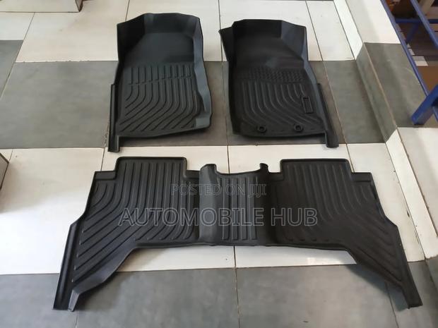 Isuzu D‐Max Floor Mats – Tpe Car Mats Set, Waterproof Non‐Slip