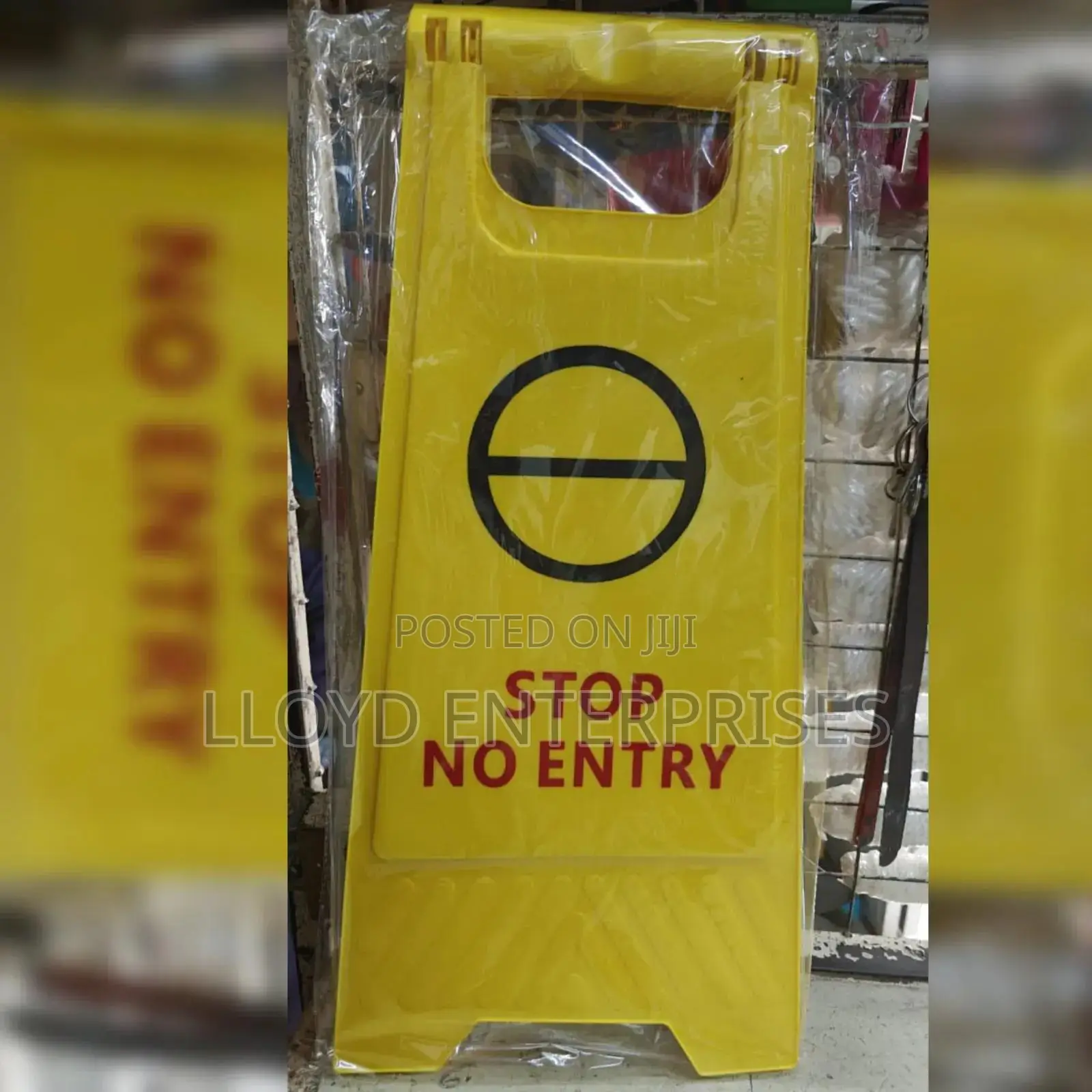 Stop No Entry Caution Safety Sign