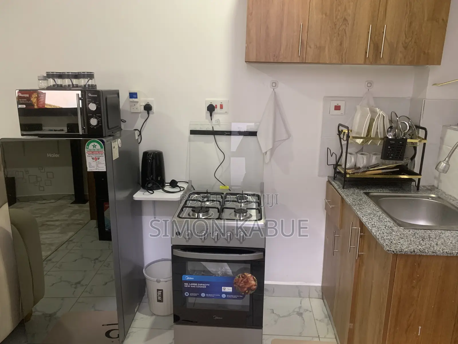 Furnished Studio Apartment in Naivera, Membley Estate for rent