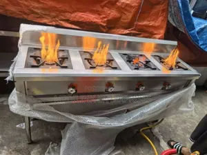 Stainless Steel 4-Burner Cooker