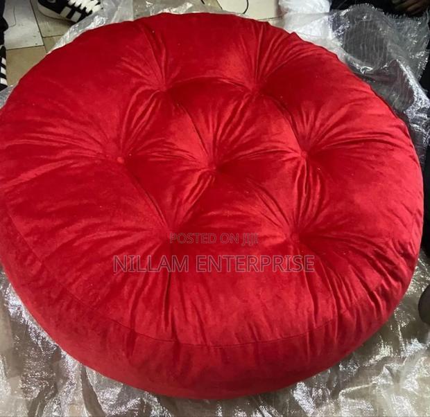 Comfy Soft Round Floor Pillows - thumbnail 4