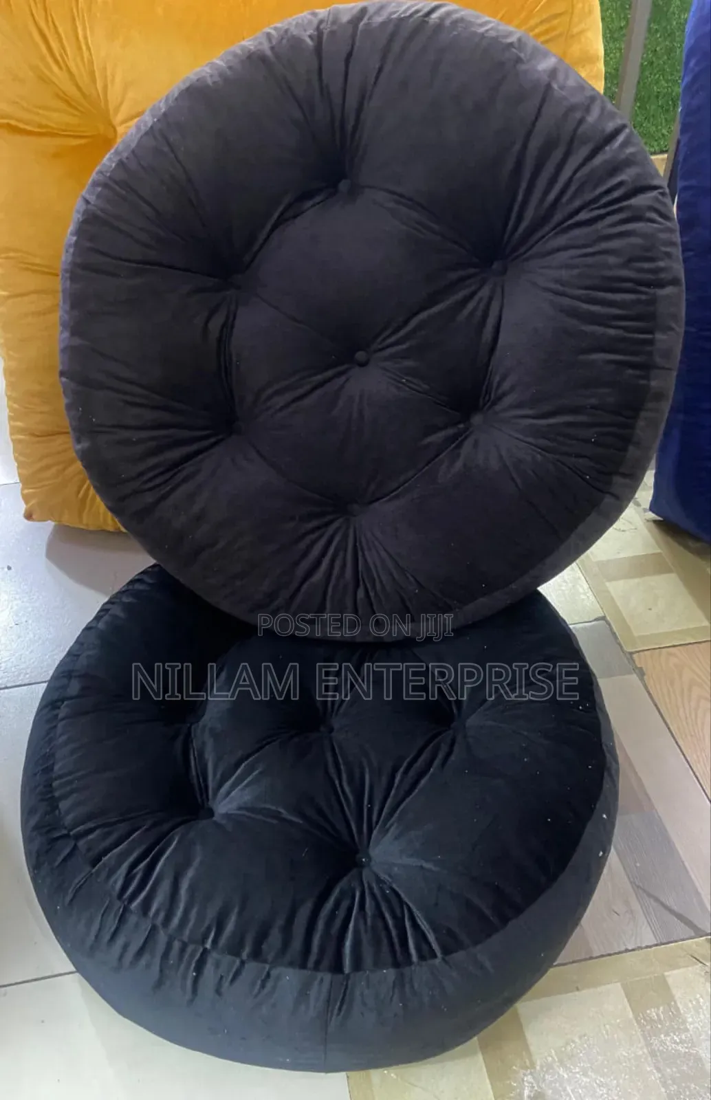 Comfy Soft Round Floor Pillows