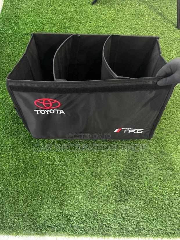 Branded Toyota Large Capacity Car Trunk Foldable Boot Organizer