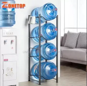 4 Tier Water Bottle Rack Holder*