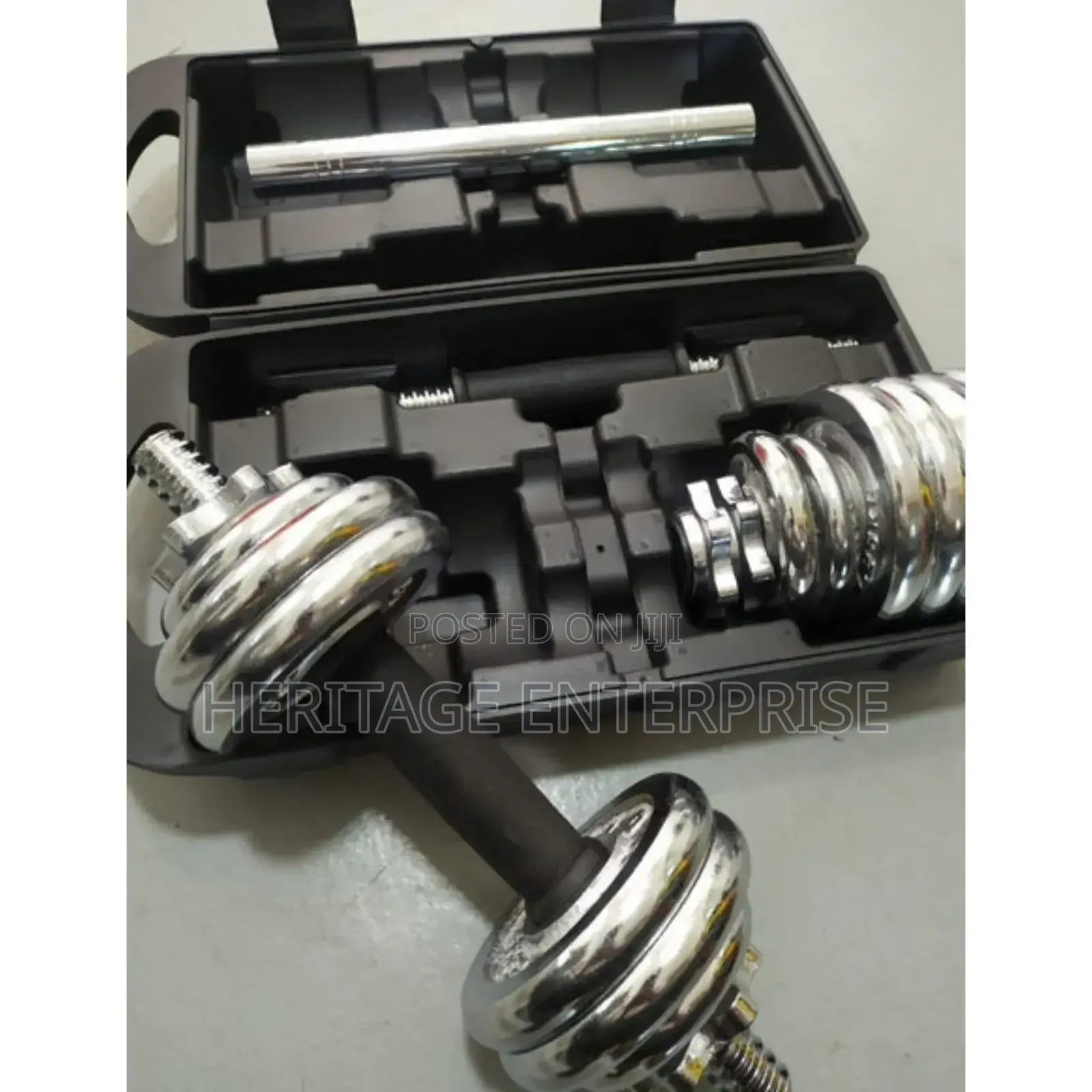 Dumbell Chrome 15kgs Weights