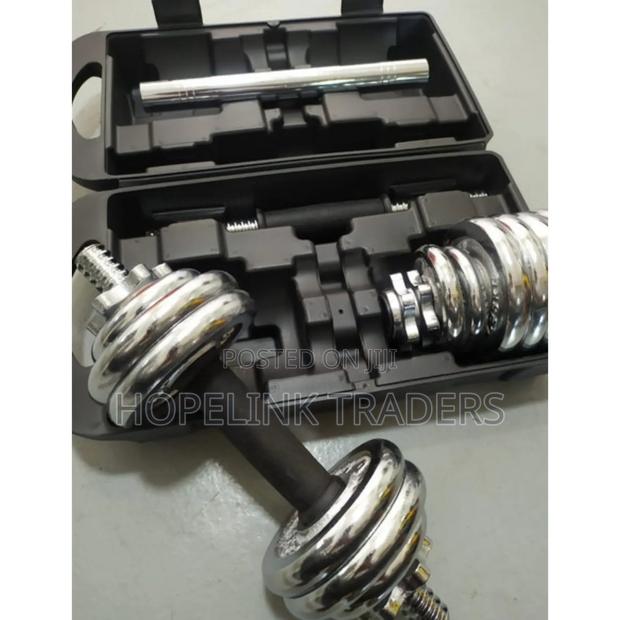 Dumbell Chrome 15kgs Weights