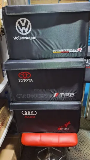 Volkswagen and Toyota Brand Multipurpose Boot Foldable Organizer