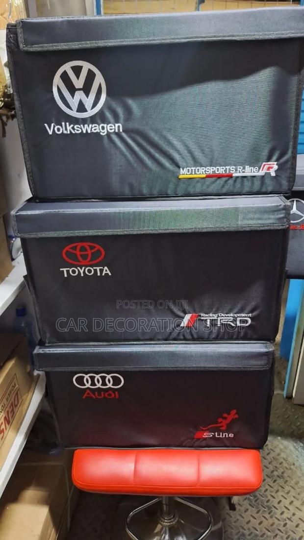Volkswagen and Toyota Brand Multipurpose Boot Foldable Organizer