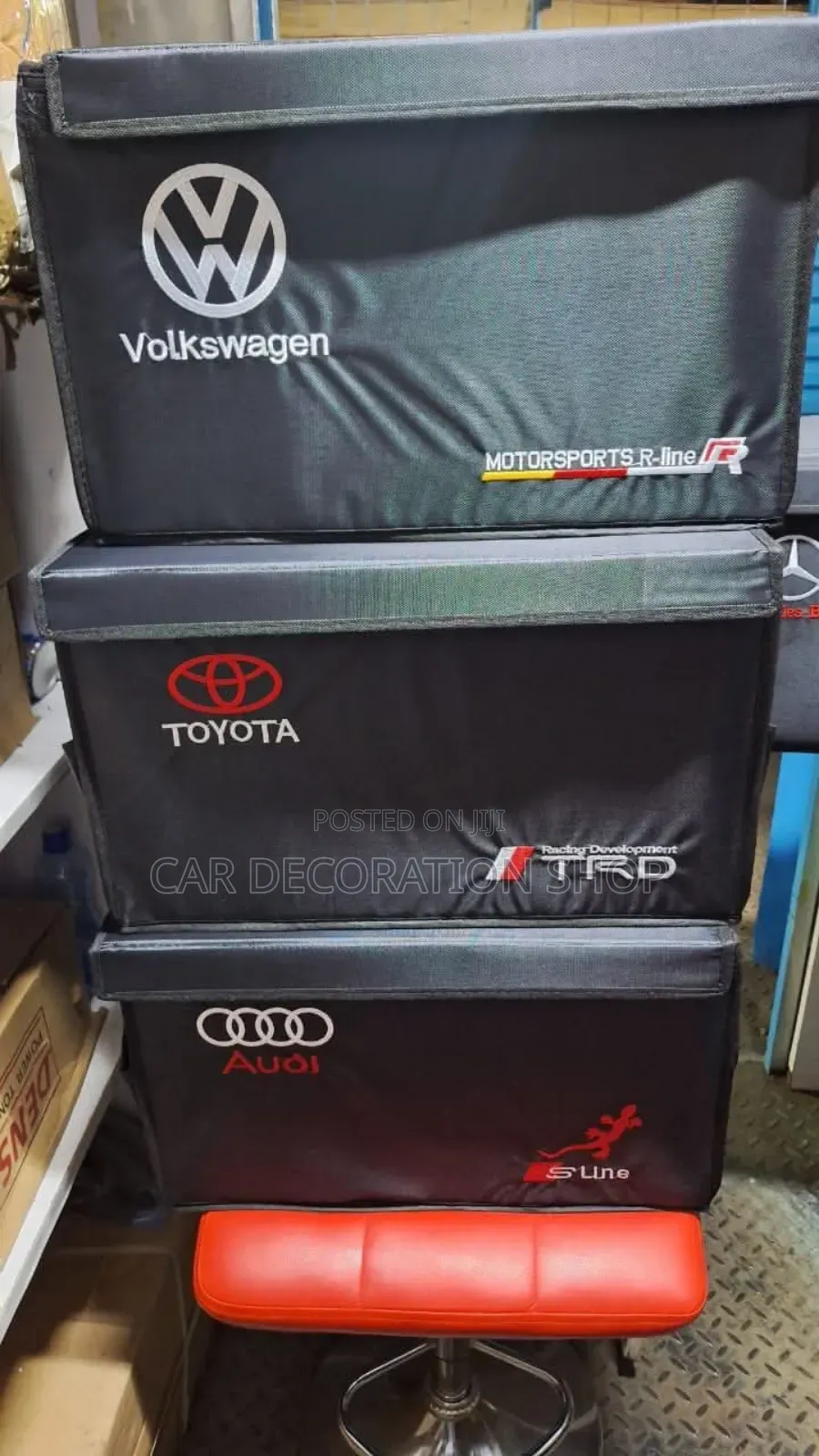 Volkswagen and Toyota Brand Multipurpose Boot Foldable Organizer