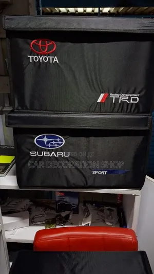 Subaru or Toyota TRD Branded Boot Collapsible Organizer