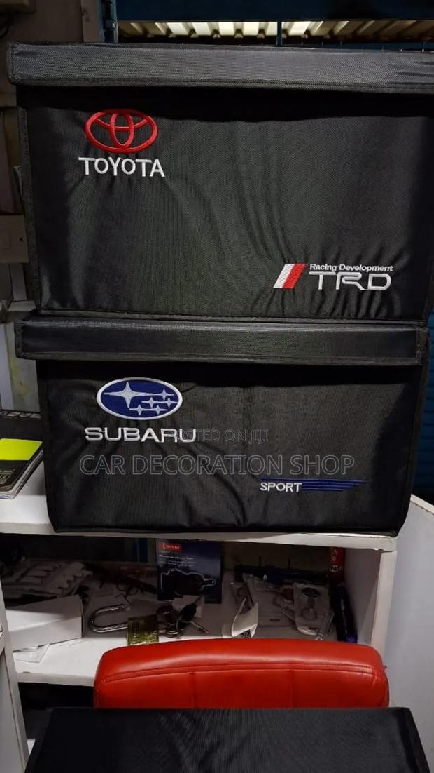 Subaru or Toyota TRD Branded Boot Collapsible Organizer