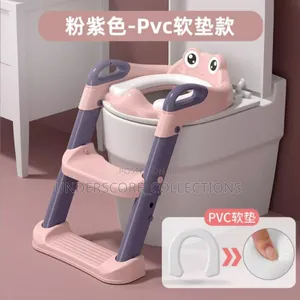 Training Toilet Seat Trainer With PVC Cushion/Soft Pad*